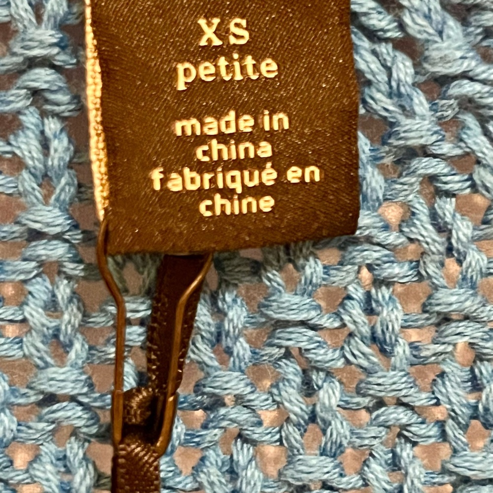 Halogen Blue Cardigan Sweater From Nordstrom NWT - Picture 6 of 7